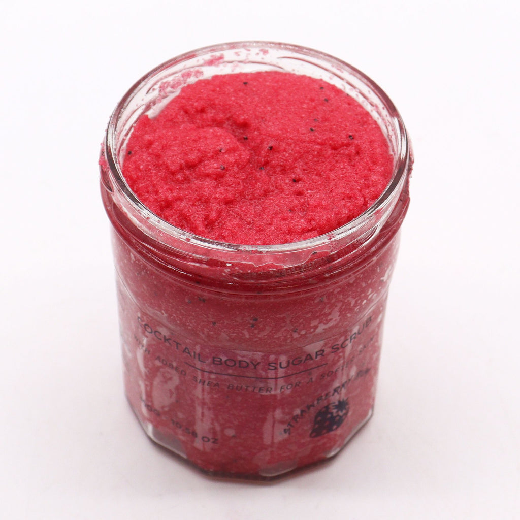 Fragranced Sugar Body Scrub - Strawberry Rum