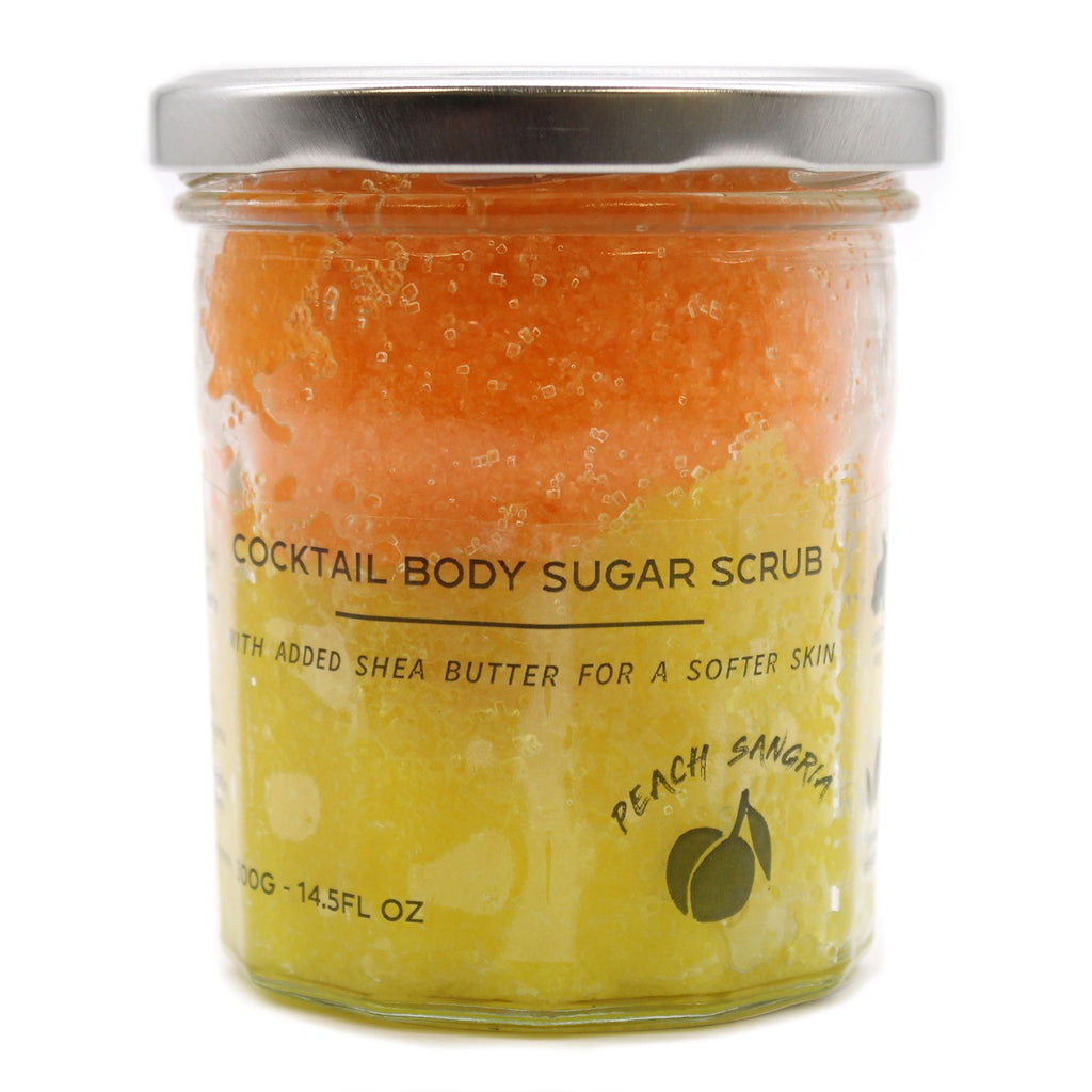 Fragranced Sugar Body Scrub - Peach Sangria