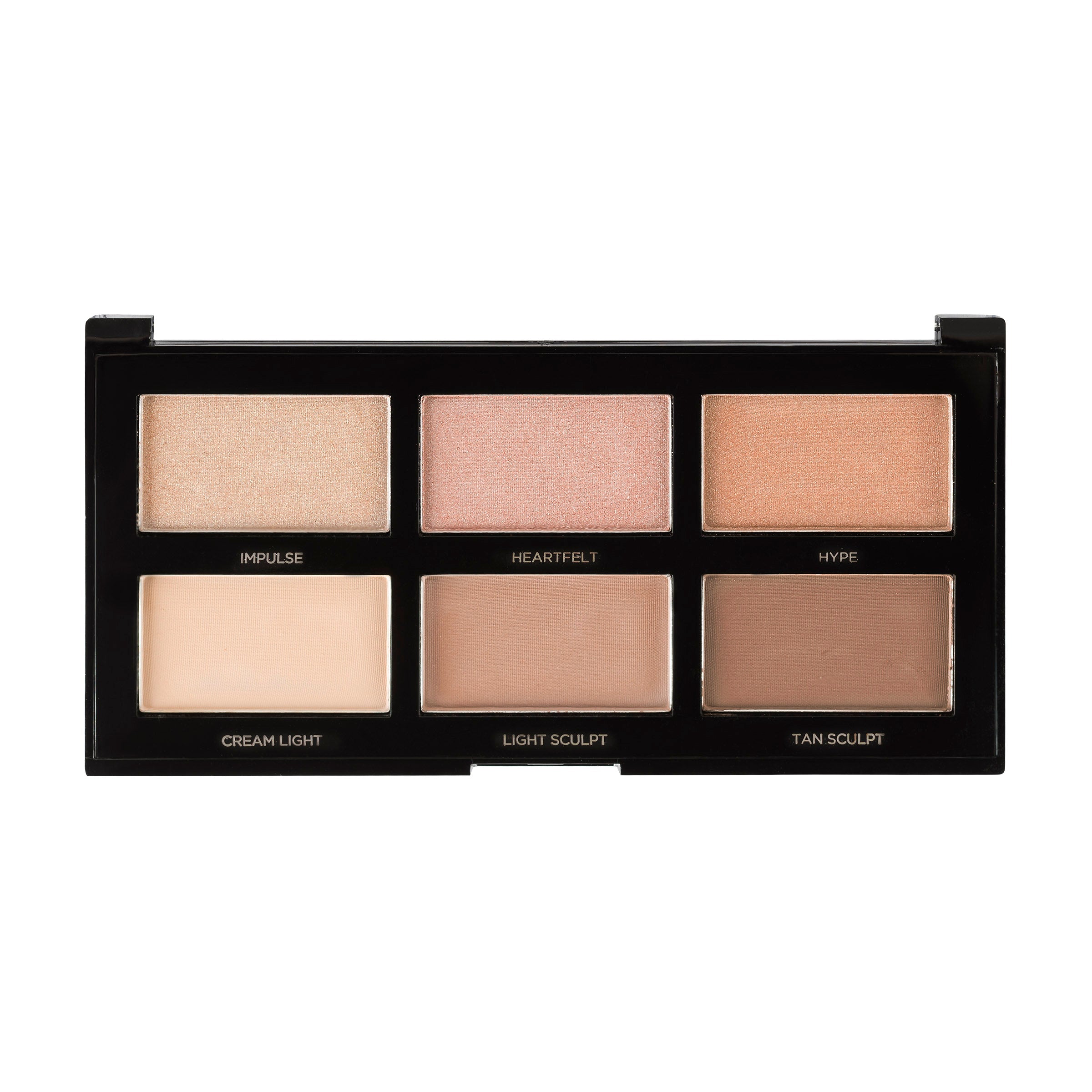 HIGHLIGHT & CONTOUR I | 6 SHADE PALETTE