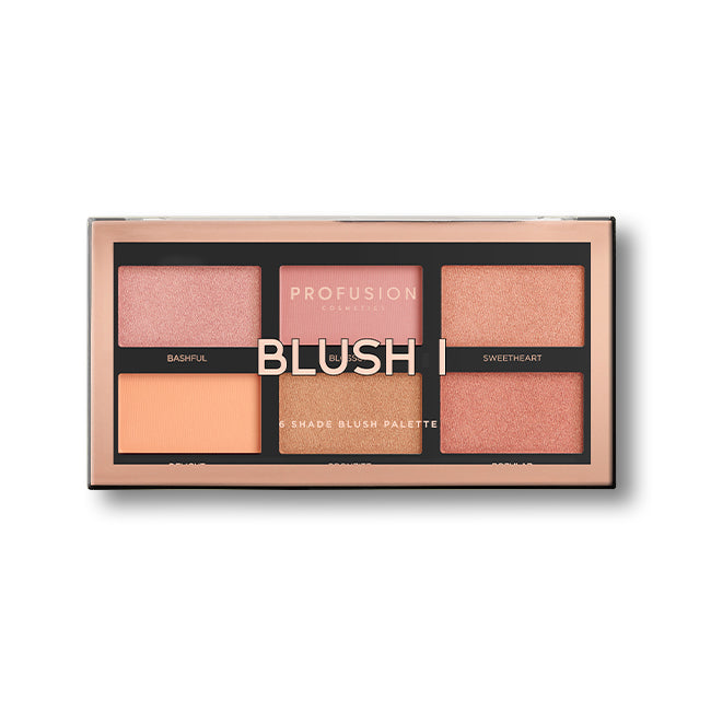 BLUSH I | 6 Shade Blush Palette