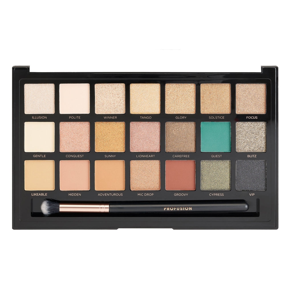CHOCOLATES | 21 Shade Eyeshadow Palette & Brush