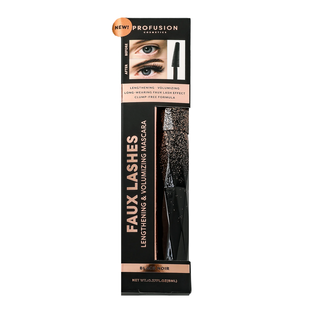 FAUX LASHES | LENGTHENING & VOLUMIZING MASCARA