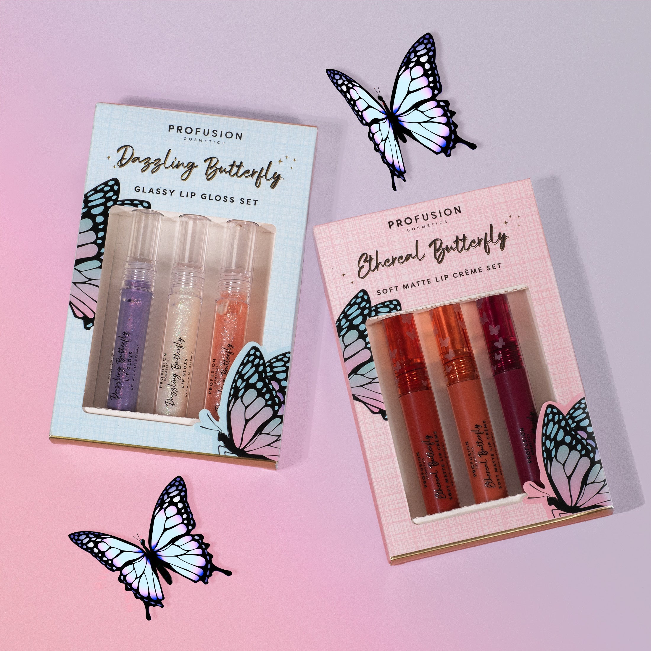 Ethereal Butterfly | Soft Matte Lip Creme Set