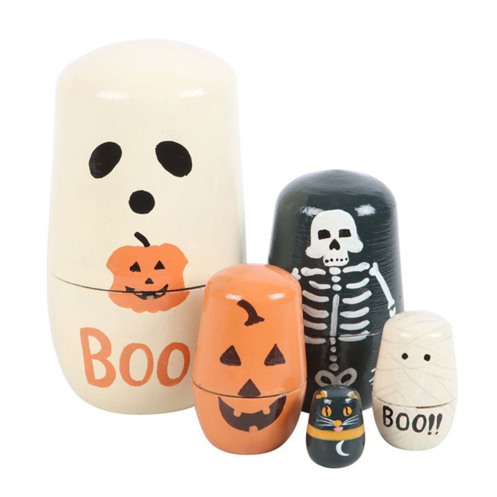 Halloween Russian Nesting Doll Set