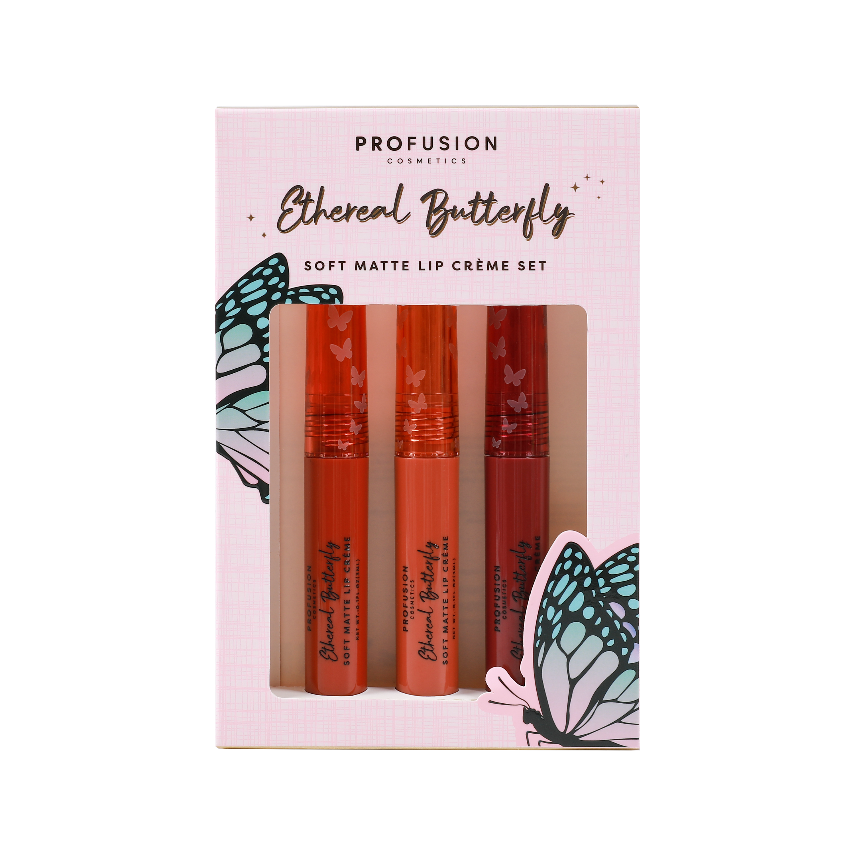 Ethereal Butterfly | Soft Matte Lip Creme Set