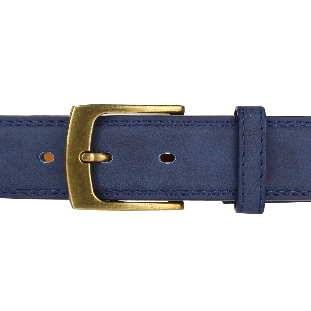 Forest 1.25" Wide Bonded Nubuck Leather Belt