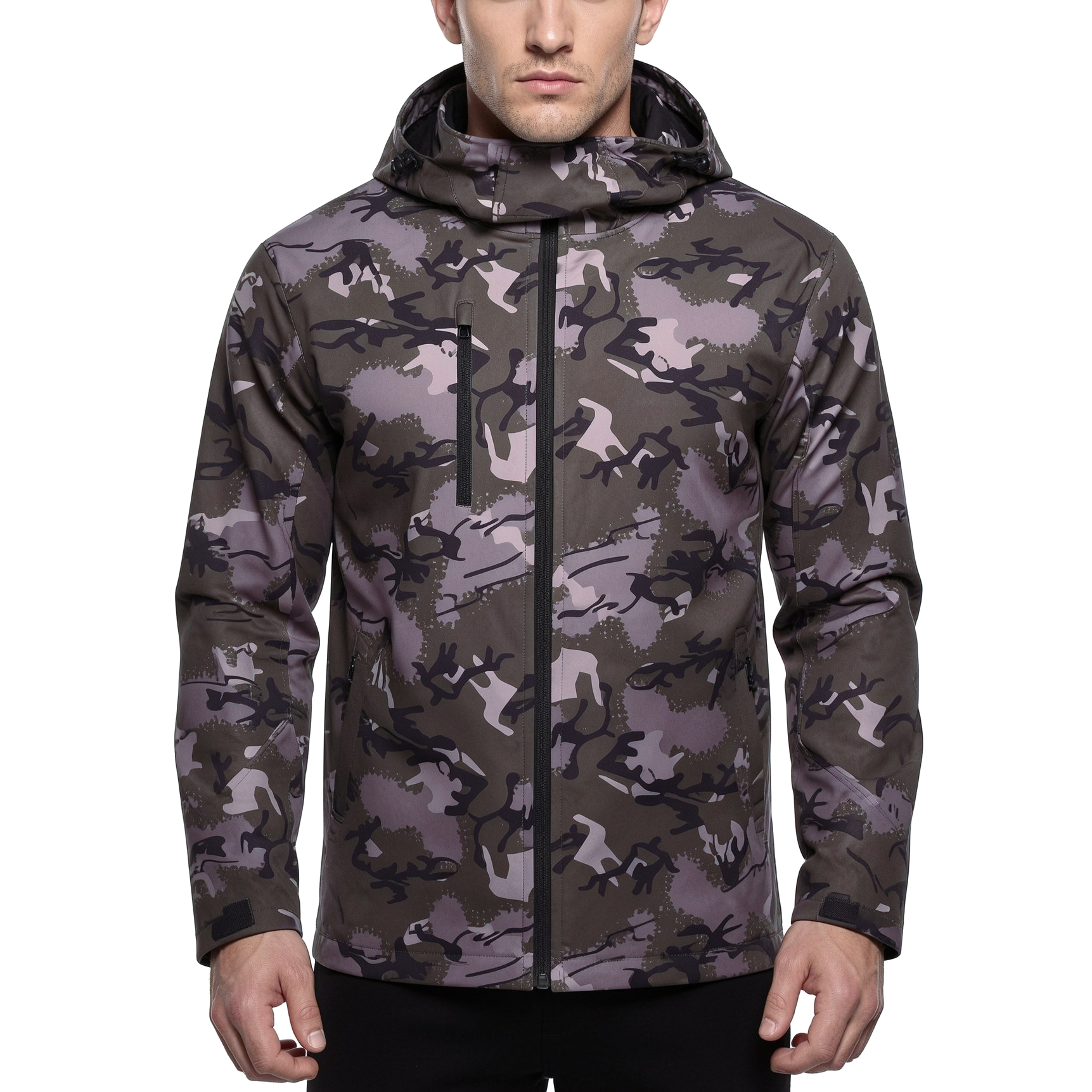 Result Camo TX Performance Hooded Softshell Jacket