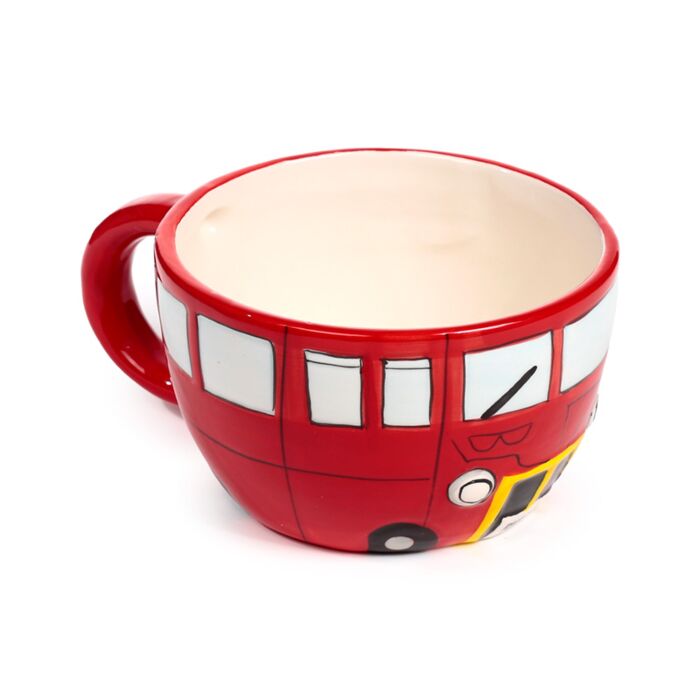 Fun Novelty Routemaster Red Bus Teapot and Cup Set for 1